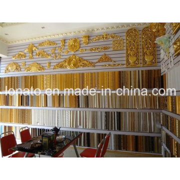 High Quality PS Decoration Photo and Mirror Frame Cornice